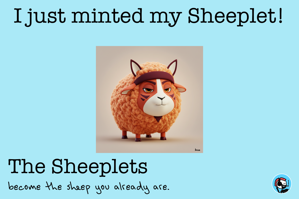 Check out this sheeplet by @adrienne!